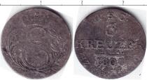Продать Монеты Саксен-Кобург-Саалфелд 3 крейцера 1822 Серебро
