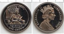 Продать Монеты Гибралтар 1 крона 2005 Медно-никель