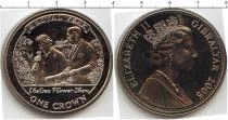 Продать Монеты Гибралтар 1 крона 2005 Медно-никель