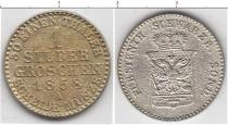 Продать Монеты Шварцбург-Зондерхаузен 1 грош 1858 