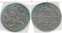 Продать Монеты Западная Фризия 2 стивера 1712 Серебро