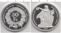 Продать Монеты Швейцария 50 франков 2010 Серебро
