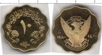 Продать Монеты Судан 10 миллим 1980 Бронза