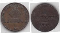 Продать Монеты Ломбардия 1 чентезимо 1849 Медь