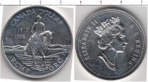 Продать Монеты Канада 1 доллар 1998 Серебро