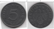 Продать Монеты Третий Рейх 5 пфеннигов 1947 Цинк