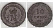 Продать Монеты Италия 10 чентезимо 1815 Медь