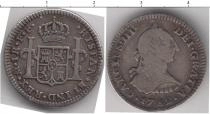 Продать Монеты Мексика 1 реал 1782 Серебро