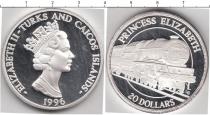 Продать Монеты Теркc и Кайкос 20 долларов 1996 Серебро