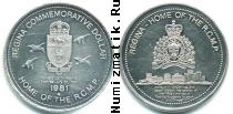Продать Монеты Остров Принца Эдварда 1 доллар 1981 Медно-никель