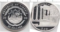 Продать Монеты Либерия 20 долларов 2000 Серебро