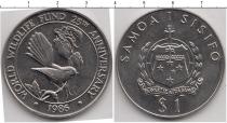 Продать Монеты Самоа 1 доллар 1986 Медно-никель
