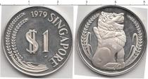 Продать Монеты Сингапур 1 доллар 1979 Серебро