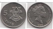 Продать Монеты Соломоновы острова 5 цетов 1988 Медно-никель