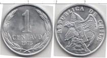 Продать Монеты Чили 1 сентесимо 1975 Алюминий