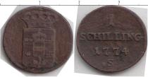 Продать Монеты Галиция и Лодомерия 1 шиллинг 1774 Медь