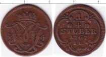 Продать Монеты Кёльн 1/4 стюбера 1767 Медь