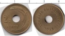 Продать Монеты Турция 2 1/2 куруша 1950 Медно-никель