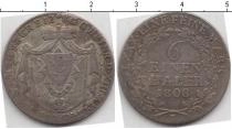 Продать Монеты Рейсс 1/6 талера 1808 Серебро