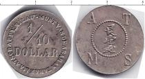 Продать Монеты Индонезия 1/10 доллара 0 Медно-никель