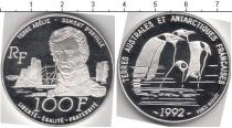 Продать Монеты Антарктика 100 франков 1992 Серебро