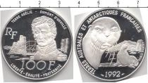 Продать Монеты Антарктика 100 франков 1992 Серебро
