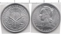 Продать Монеты Французский Берег Сомали 2 франка 1965 Алюминий