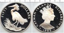 Продать Подарочные монеты Каймановы острова Сохранение животного мира 1985 Серебро