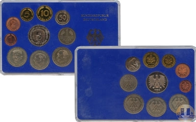 Продать Подарочные монеты ФРГ Монеты 1997 (чеканка Мюнхен) 1981 