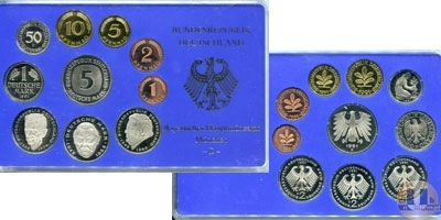 Продать Подарочные монеты ФРГ Монеты 1990 (чеканка Мюнхена) 1991 