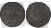 Продать Монеты Кёльн 3 стюбера 1805 Медь