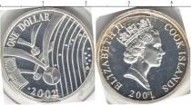 Продать Монеты Острова Кука 1 доллар 2002 Серебро