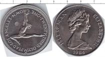 Продать Монеты Остров Мэн 1 крона 1984 Медно-никель