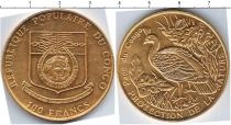 Продать Монеты Конго 100 франков 1992 