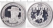 Продать Монеты Бельгия 20 евро 2009 Серебро