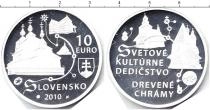 Продать Монеты Словения 10 евро 2010 Серебро