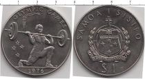Продать Монеты Самоа 1 тала 1976 Медно-никель