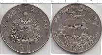 Продать Монеты Самоа 1 тала 1972 Медно-никель