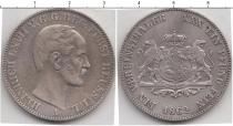 Продать Монеты Рейсс-Шляйц 1 талер 1862 Серебро