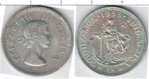 Продать Монеты ЮАР 1 ранд 1953 Серебро