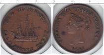 Продать Монеты Брунсвик 1/2 пенни 1843 Медь
