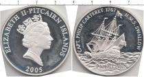 Продать Монеты Острова Питкэрн 5 долларов 2005 Серебро