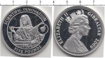Продать Монеты Гибралтар 5 фунтов 2009 Серебро