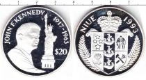 Продать Монеты Ниуэ 20 долларов 1993 Серебро