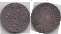 Продать Монеты Франция 1 денье 1676 Серебро
