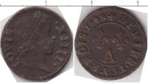 Продать Монеты Франция 1 турнуа 1649 Медь