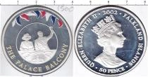 Продать Монеты Фолклендские острова 50 пенсов 2002 Серебро