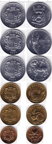 Продать Наборы монет Андорра Андорра 2002 2002 