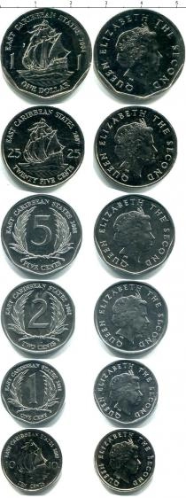 Продать Наборы монет Карибы Карибы 2004-2008 0 