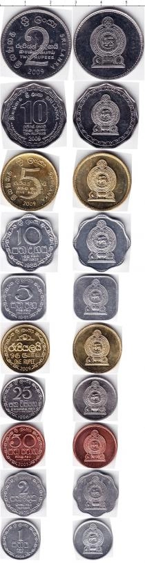 Продать Наборы монет Шри-Ланка Шри-Ланка 1988-2009 0 